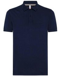 Sun 68 - Polo Van Katoen Met Korte Mouwen En Geborduurd Logo - Lyst