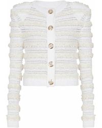 Balmain - Tweed Vest - Lyst