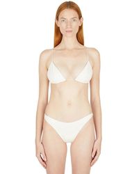 Ziah - Badmode ,Wit ,Driehoek Bikini Top - Lyst