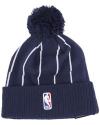 KTZ - Accessoires ,Blauw ,Houston Rockets Pom Pom Beanie Hat - Lyst