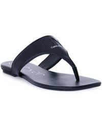 Sandalias planas Calvin Klein de mujer: hasta el 45 % de descuento | Lyst