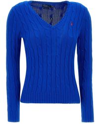 Ralph Lauren - Knitwear > v-neck knitwear - Lyst