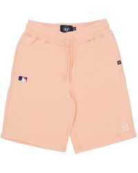 '47 - Korte Broeken ,Oranje ,Katoen Helix Base Runner Shorts - Lyst