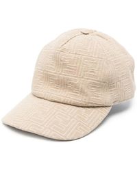 Fendi - Denim Baseball Cap Stilvolles Design - Lyst