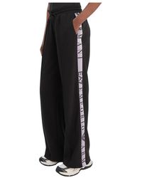 EA7 - Wide Trousers - Lyst