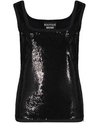 Moschino - Sleeveless Tops - Lyst