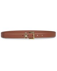 Ferragamo - Gancini Buckle Belt - Lyst