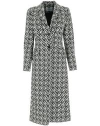 Marine Serre - Single-Breasted Coats - Lyst