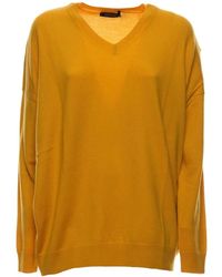Aragona - V-Neck Knitwear - Lyst