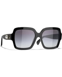 Chanel - Ikonoische sonnenbrille - c622/s6 - Lyst