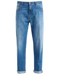 Dondup - Jeans ,Blauw ,Katoen Ervin Jeans - Lyst
