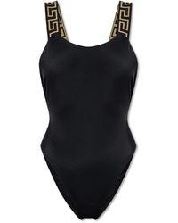 Versace - Badmode ,Zwart ,Badpak - Lyst