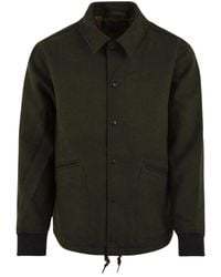 Filson - Jassen ,Groen ,Wol Mackinaw Wool Coach Jacket - Lyst