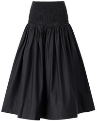 Self-Portrait - Midi Skirts - Lyst