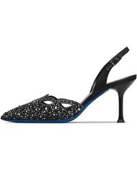 Loriblu - Jewel Suede Slingbacks - Lyst