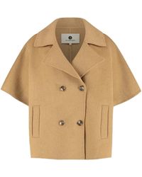 Alter Ego - Double-Breasted Coats - Lyst