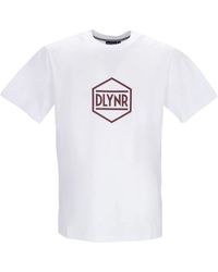 DOLLY NOIRE - Witte Logo Tee Korte Mouw T-Shirt - Lyst
