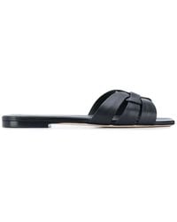 Saint Laurent - Sliders - Lyst