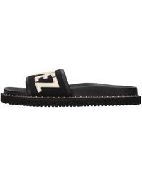 De Siena - Schoenen ,Zwart ,Leer Sandalen - Lyst