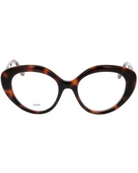 Loewe - Accessoires ,Bruin ,Stijlvolle Zonnebril Voor Modieuze Individuen - Lyst