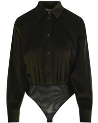 Max Mara - Groene Mos Vruchtbare Shirt - Lyst