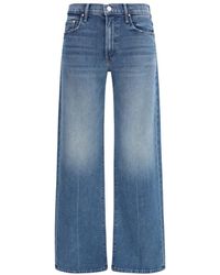 Mother - Mid Rise Lasso Sneak Jeans - Lyst
