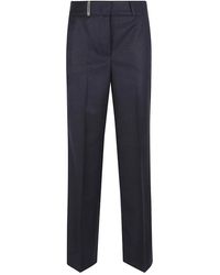 Peserico - Wide Trousers - Lyst