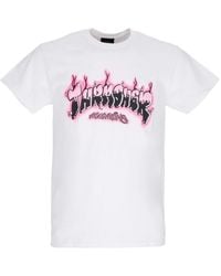 Thrasher - Witte Airbrush Tee T-Shirt - Lyst