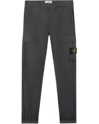 Stone Island - Straight Trousers - Lyst