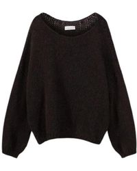 Roberto Collina - Pullover Mit U-Boot-Ausschnitt - Lyst