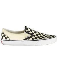 Vans - Klassieke Slip-On Witte Sneakers - Lyst