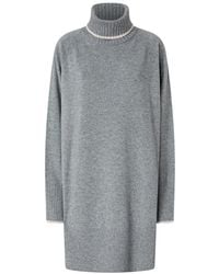 Pinko - Kleedjes ,Grijs ,Ii2 Grigio Fogo Stijlvolle Tas - Lyst
