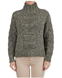 Kiton - Textured Alpaca Wool Cashmere Turtleneck Sweater - Lyst