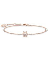 Thomas Sabo - Snowflake Bracelet - Lyst