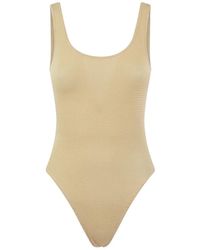 Mc2 Saint Barth - Lora one piece swimsuit with round neckline - Lyst