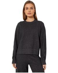 Yves Salomon - Round-Neck Knitwear - Lyst