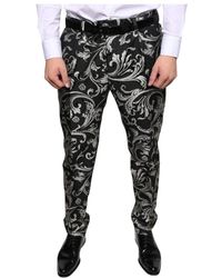 Dolce & Gabbana - Slim-Fit Trousers - Lyst