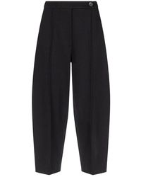 Liviana Conti - Broeken ,Zwart ,Stijlvolle Broek Voor Vrouwen - Lyst