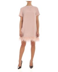 P.A.R.O.S.H. Short Dress - Roze