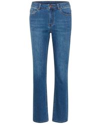 Kaffe - Straight Fit Jeans - Lyst