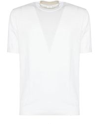 Eleventy - Cotton Jersey T-Shirt - Lyst
