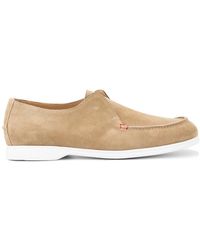 Kiton - Bequemer ledermokin - Lyst