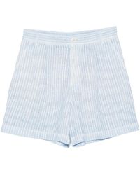 120% Lino - Casual Shorts - Lyst
