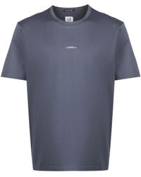 C.P. Company - Es Baumwoll-Logo-T-Shirt - Lyst