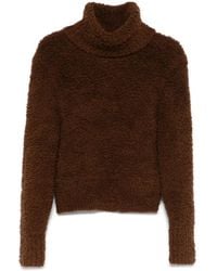 Self-Portrait - Pull À Col Oversize - Lyst