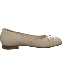 Ara - Schoenen ,Suède Ballerina Schoenen Voor Vrouwen - Lyst