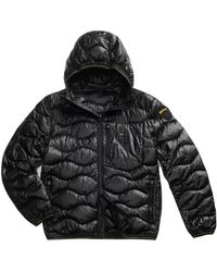 Blauer - Jassen ,Zwart ,Nylon Wave Jacket - Lyst
