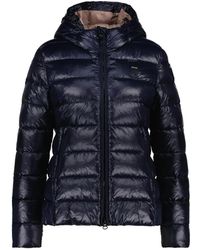 Blauer - Jassen ,Blauw ,Nylon Caroll Jas - Lyst
