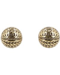 Marc Jacobs - The Monogram Stud Earrings - Lyst
