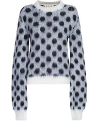 Marni - Round-Neck Knitwear - Lyst